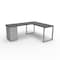 We'Re It Connect It L-Shaped Desk, 77 in D X 30 in H, 60 in W X Thermally Fused Laminate DI60304824L1BBF-BS-6307 - alternate 4